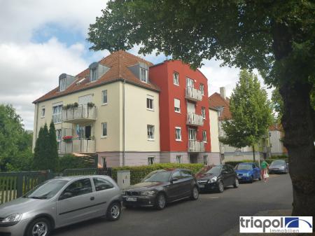 Schöne 2-Zi-Whg. mit Westbalkon in ruhiger und grüner Lage von Coswig.