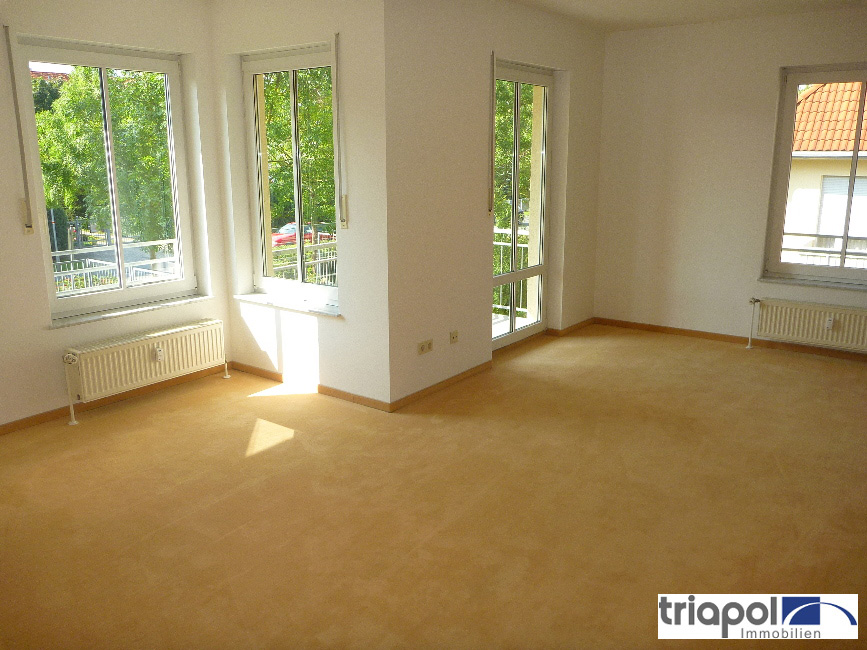 Ruhig gelegene 2-Zi-Wohnung mit Balkon in Dresden-Weißig.