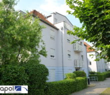 Hübsche 2-Zi-Terrassenwohnung mit kl. Gartenanteil und Laminatboden in Coswig.