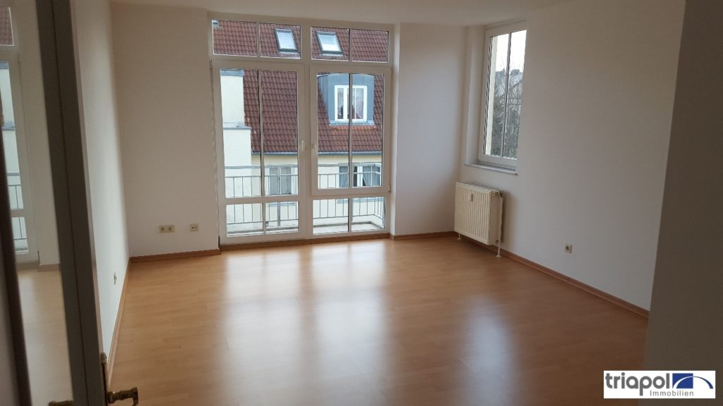 Gemütliche 1-Zi-Wohnung mit Balkon in Dresden-Weißig.