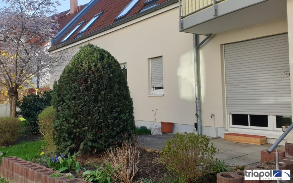 Gemütliche 2-Zi-Whg. mit Terrasse in ruhiger Stadtrandlage von Dresden.