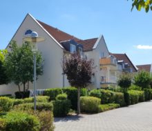 Ruhig gelegene 2-Zi-Wohnung mit Terrasse und Laminatboden in Coswig.