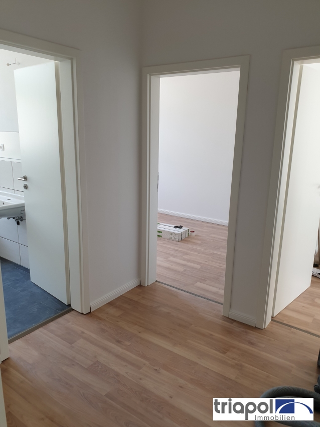 Schöne 3-Zi-Whg. mit Balkon und Einbauküche im Hinterhaus in Meißen.