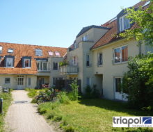 1-Zi-Eigentumswohnung mit Terrasse in ruhiger und grüner Stadtrandlage.
