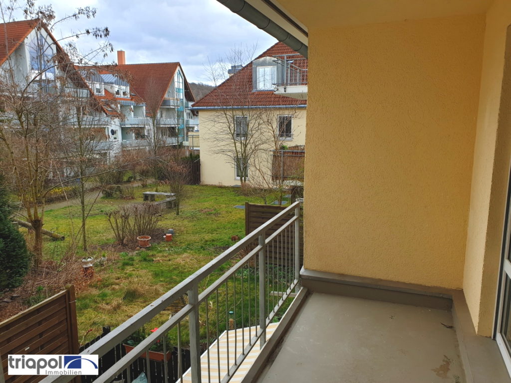 Ruhig gelegene 2-Zi-Wohnung mit Balkon in grüner Stadtrandlage von Dresden.