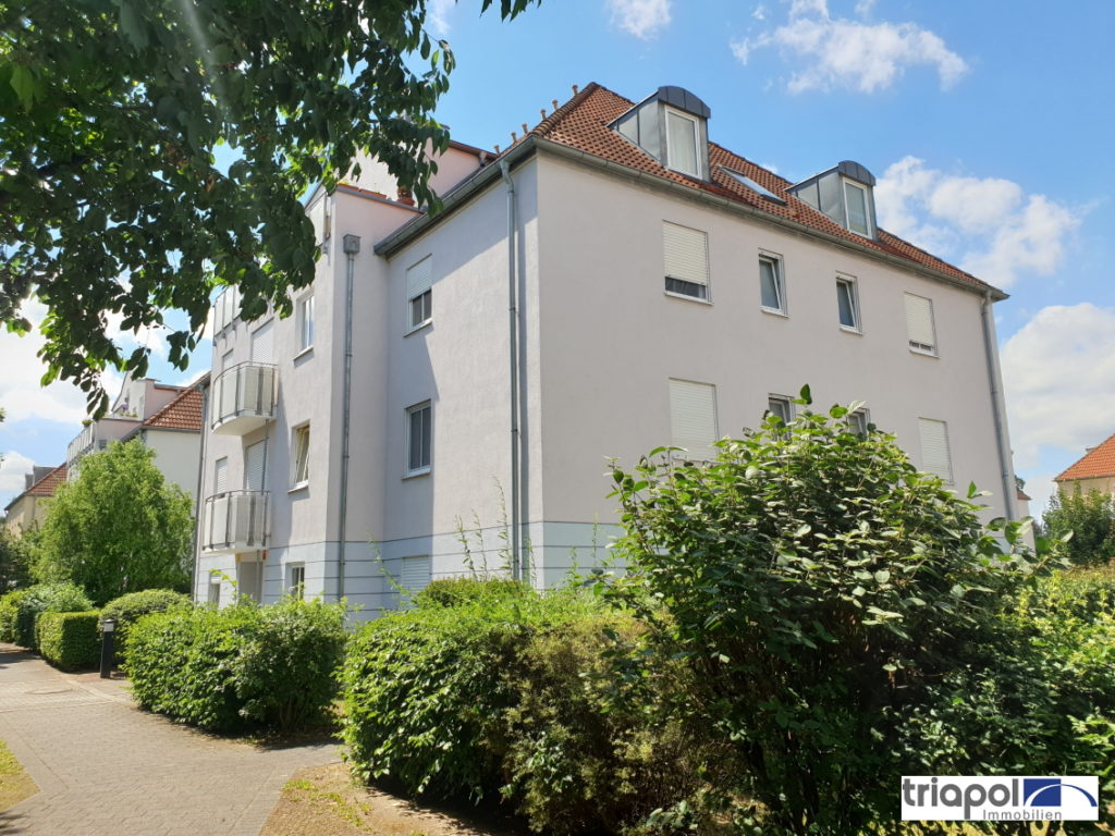 Schöne und ruhig gelegene Erdgeschoss mit Laminatboden, Terrasse und kl. Gartenanteil in Coswig.