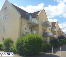 Schöne Dachgeschoss Ruhig gelegene 1-Zi-Wohnung mit Balkon in Coswig.