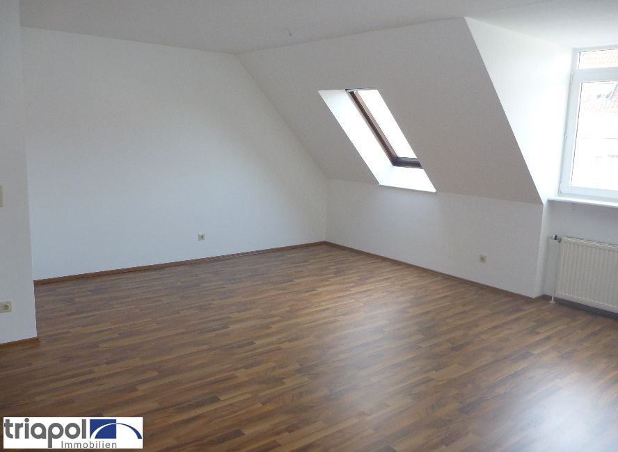 Großzügige 1-Zi-Whg. mit Laminatboden und Einbauküche in ruhiger Stadtrandlage.