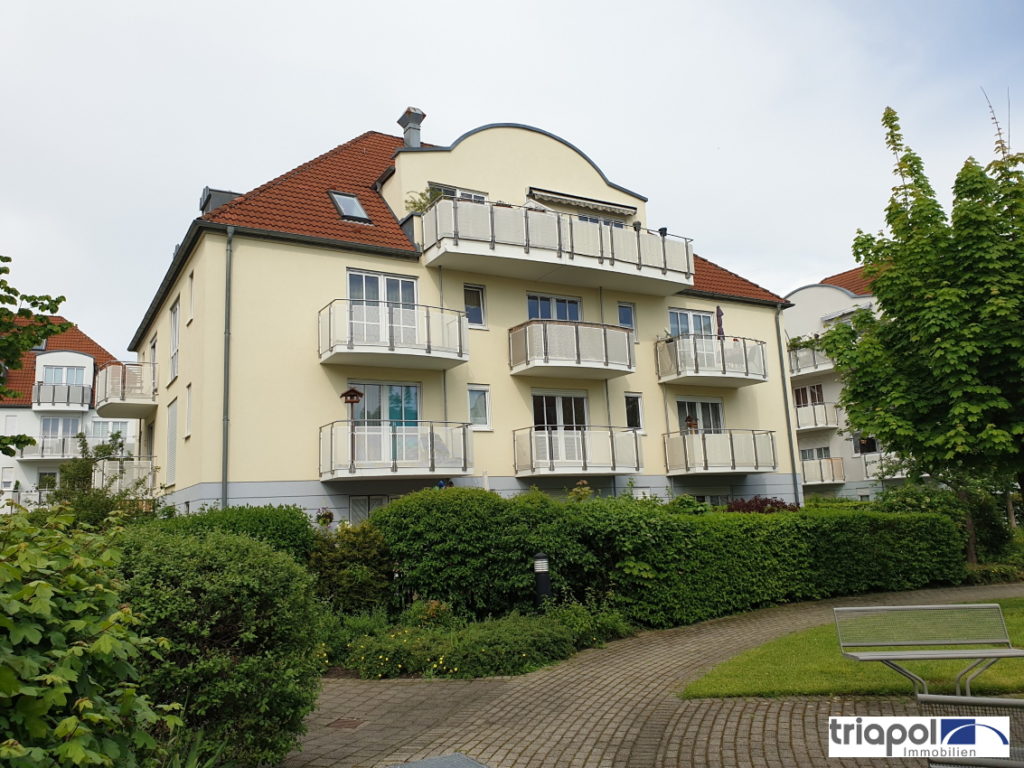Schöne 1-Zimmer-Wohnung mit Balkon in Coswig.