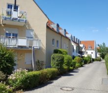 Ruhig gelegene 1-Zi-Whg. mit Balkon und Einbauküche in Coswig.