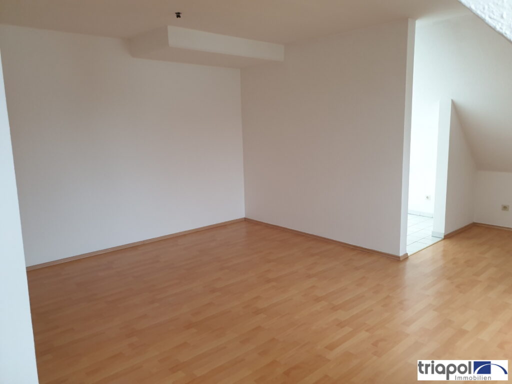 2-Zi-Dachgeschosswohnung in ruhiger und grüner Lage, am Stadtrand von Dresden.