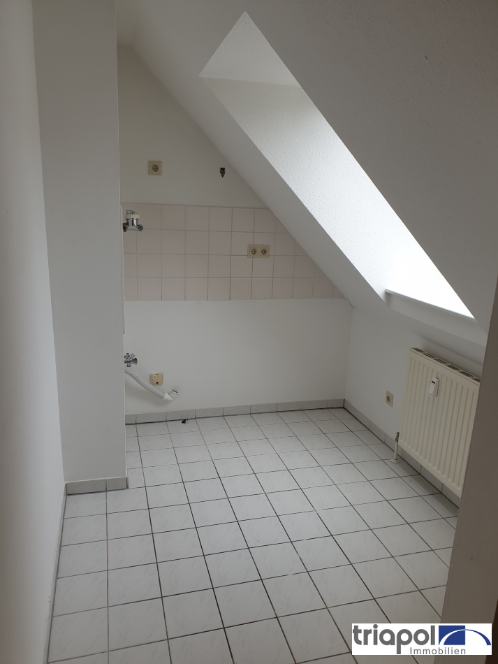 2-Zi-Dachgeschosswohnung in ruhiger und grüner Lage, am Stadtrand von Dresden.