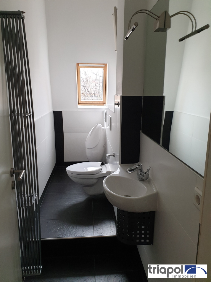 Individuelle Maisonette-Wohnung mit hochwertiger Einbauküche, Kamin, Bad und WC in Strehlen.