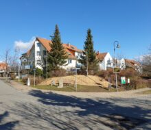 Ruhig gelegene 3,5-Zi-Maisonettewohnung mit Balkon, Tiefgarage und Außenstellplatz unweit von Dresden.