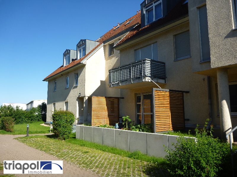 Schöne 1-Zi-Whg. mit Terrasse in grüner und ruhiger Stadtrandlage von Dresden.