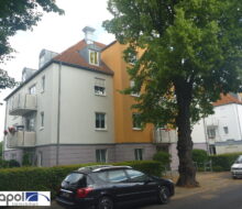Schön geschnittene 2-Zi-Wohnung mit Balkon und Blick ins Grüne in Coswig.