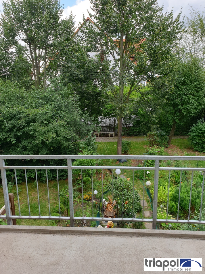 Vermietete 1-Zi-Whg. mit Balkon in grüner und ruhiger Stadtrandlage von Dresden.