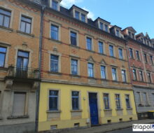 Hübsche 3-Zi-Maisonettewohnung mit Laminatboden und Tageslichtbad in Radeberg.