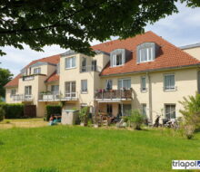 Ruhig gelegene und sonnige 1-Zi-Wohnung mit Balkon und Laminatboden in Weißig.