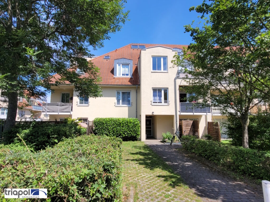 Ruhig gelegene 2-Zi-Wohnung mit Balkon in Dresden-Weißig.