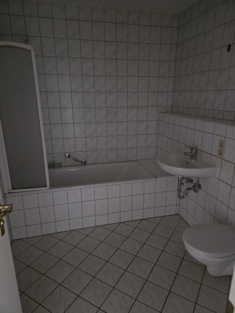 Hübsche 2-Zi-Whg. mit Balkon, EBK, Laminatboden und TG-Stellplatz in Coswig.