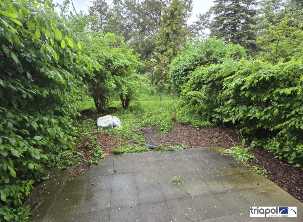 Gemütliche 1-Zi-Whg. mit Gartenterrasse und Tiefgarage in grüner Lage.