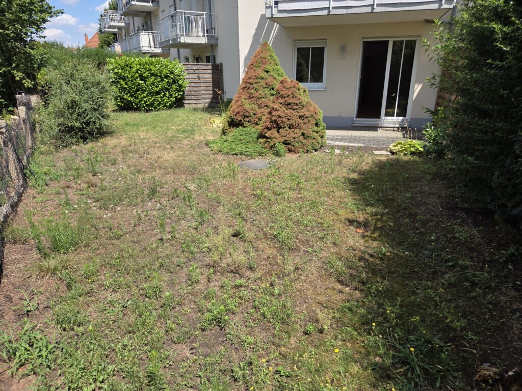 Helle und gemütliche 2-Zi-Whg. mit Terrasse und Gartenanteil in ruhiger und grüner Lage von Coswig.